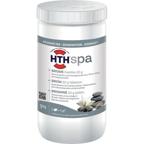 HTH Spa - Brome Pastilles 1kg