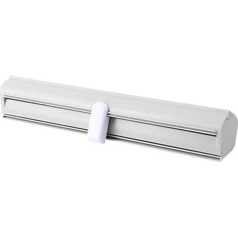 Frischhaltefolienspender mit Folienschneider, Aluminium und Kunststoff (1/5)