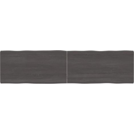 Dessus de table,Plateau de table,Plan de travail bois chêne massif traité bordure assortie CIV820578 (1/5)