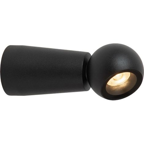 Lampe murale de salle de bain Ipsos IP54 noir - 33200/05/30 (1/2)