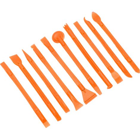 Outils de réparation électronique, pied de levier, pied de levier multifonctionnel, 10 jeux à vendre, orange. (1/5)