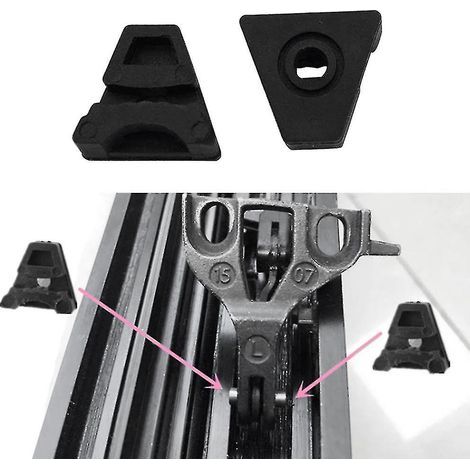 Crea – Auto-Schiebedach-Reparaturset mit 4 Clips – kompatibel mit Mercedes-Klassen A, E, C, CLA, GLA – schwarzer Kunststoff, präzise Abmessungen (1/5)