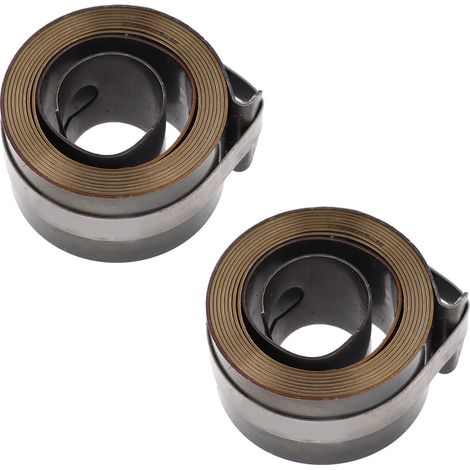 2Pcs Ressort de Rappel pour Perceuse à Colonne Métal Recoil Quill Coil Pièce de Rechange (1/5)