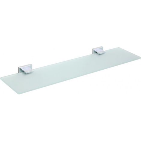 AQUASANIT Smart mensola con ripiano neutro cromato satinato codice prod: A74090CR26 (1/3)