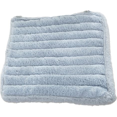 Coussin De Chaise - En Peluche Épaisse Douce - Antidérapant - Lavable En Machine - Pour Chaise De Salle À Manger Bureau Voiture - 1 Pièce (1/5)