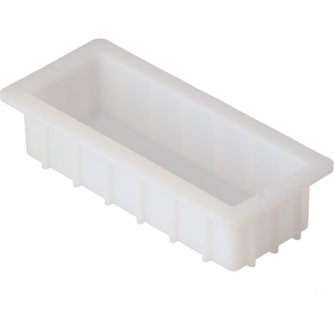 Moule à savon en silicone antiadhésif réutilisable rectangulaire de 1400 ml pour la pâtisserie maison