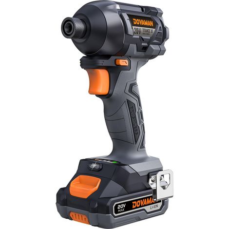 Visseuse à Chocs Sans Fil 20V, Kit Compact Brushless avec Emmanchement Hexagonal 1/4", 200Nm de Couple, Batterie (1/5)