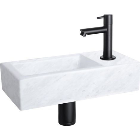 Differnz Lavabo Blanc H9.5xl37.5xL18.5cm (1/5)