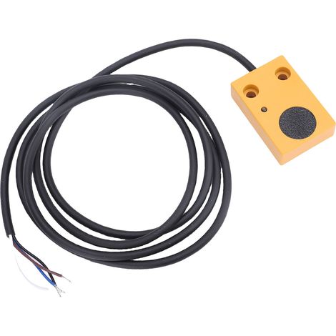 Détecteur de niveau liquide sans contact capacitif NPN IP65 avec led témoin et avertisseur sonore pour cuve non métallique (1/5)