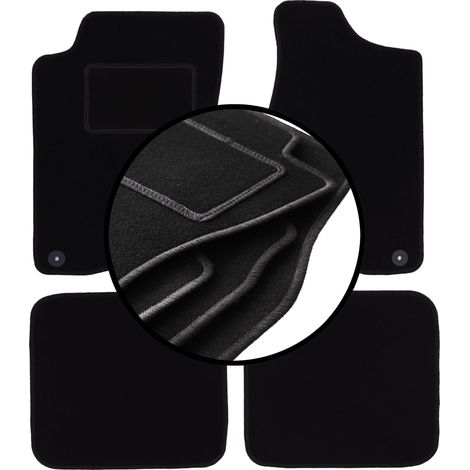 Komplettset Veloursmatten für: Audi 80 B4 Limousine, Kombi, Avant (1991-1996) (1/5)