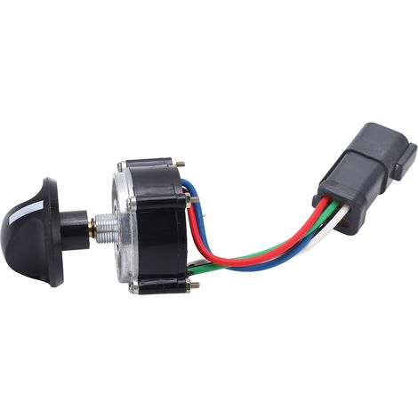 Poignée de Commande Moteur 106-0107 Bouton Tournant pour Caterpillar Pelle à Embout Carré (1/5)