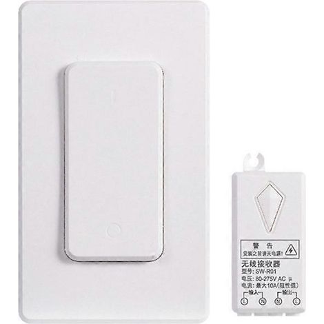 Prise télécommandée sans fil pour hôtel, interrupteur sans fil, télécommande pour éclairage (1/5)