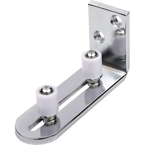 Adjustable Sliding Door Guide Metal Wall Mount Door Guide Barn Door Roller Guide (1/5)