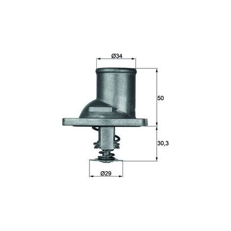 Thermostat, liquide de refroidissement MAHLE TI 1 92 ISUZU 1338 049 1338 054