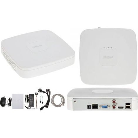 Dahua Videoregistratore NVR 4 canali fino a 12MP 4K - NVR2104-S3
