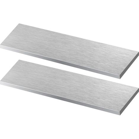 Lot de 2 profilés plats en aluminium 6061 - 3 mm x 35 mm x 305 mm - Matériau plat en aluminium pour la construction, les meubles, le bricolage et l'industrie (1/5)