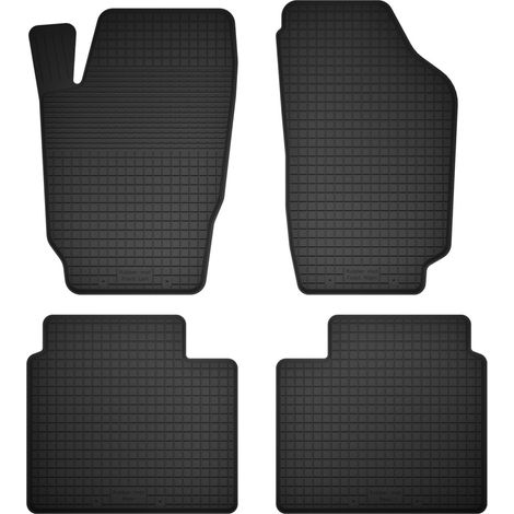 Tapis de sol en caoutchouc, lot de 4, universels pour : Kia Sorento I SUV (2003-2009)