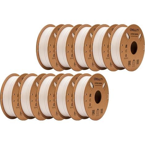Filament d'imprimante 3D, résistance, résistance chimique, Blanc 10kg (1/2)