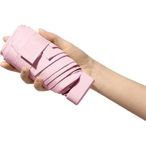 Parapluie pliant compact anti-UV UPF 50, léger et portable pour femme. (1/5)