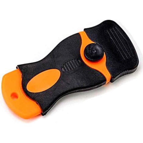 Grattoir - Ergonomique - Pour Vitres - Acier Inoxydable Et Plastique - 1 Pièce (1/5)