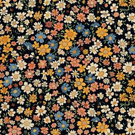 Tela decorativa para exteriores Oxford - Motivo floral I DX5371 (1/5)
