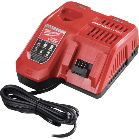 Milwaukee M12-18 FC Cargador rápido para baterías de 12 -14 - 18 V ( 4932451079 / 4932451080 )