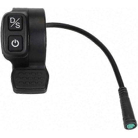 Ensemble d'accélérateur/interrupteur d'alimentation pour trottinette électrique Kukirin G2 Master, remplacement pour transmission simple/double (1/5)