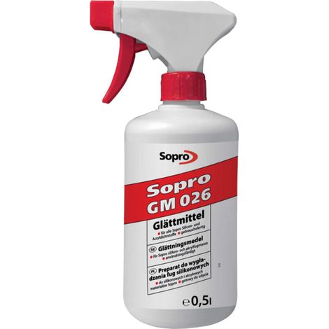 Agent lissant pour mastic silicone - Sopro GM 026 - 500 ml