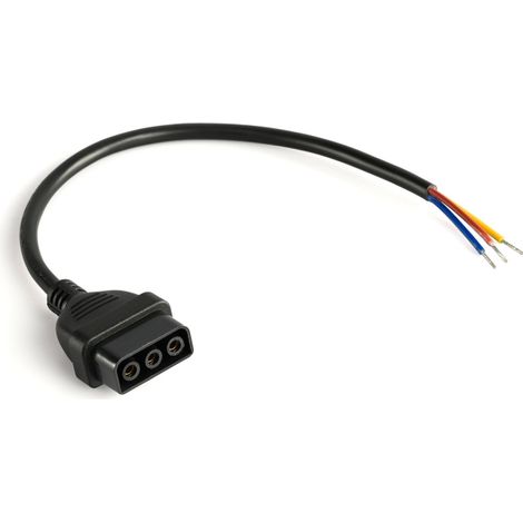 Prise d'alimentation pour lampes modulaires linéaires Videx, câble Videx de 30 cm