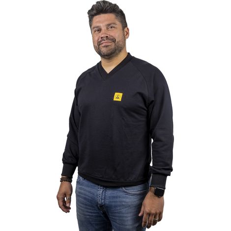 Sweat ESD, col en V (1/5)