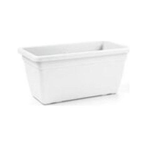 FIORIERA ANTHEA RETTANGOLARE BIANCO 100CM