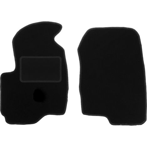Tapis en velours noir pour : Mitsubishi Colt VII à hayon (2004-2008) (1/5)