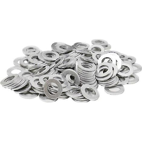 Packung mit 100 Ölablassschraubendichtungen, Dichtscheiben, Ringen für 12 mm Loch, kompatibel mit Scion 90430-12031 und 904.