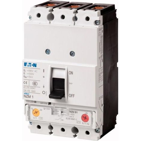 NZM1 36kA 3P 63A IEC 000271394 EATON NZMC1 A63