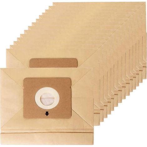 Lot de 15 Sacs de Rechange Compatibles avec Rowenta ZR003901 Moulinex Accessimo City Space et Mini Space Aspirateur,Replacement Sacs (1/5)
