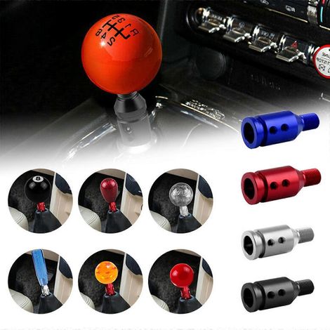 Adaptateur universel en aluminium pour pommeau de levier de vitesse non fileté (1/4)