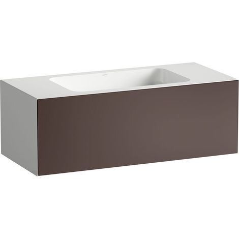 LAUFEN FOLIO lavabo, suspendido, rectangular, 1 cajón, sin (1/2)