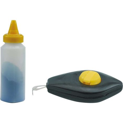 Markierschnur mit blauer Kreide, 115 g Kreide inklusive (1/3)