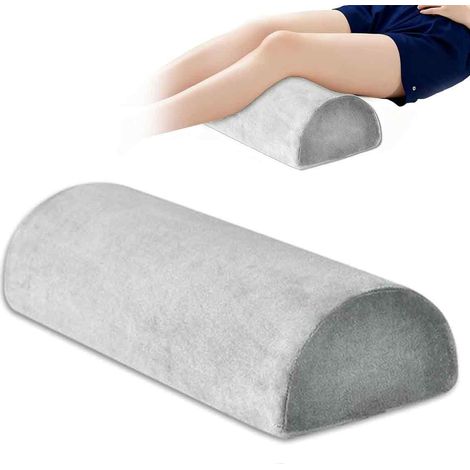 Cojín Para Rodilla - Espuma Viscoelástica - Forma De Media Luna - Para Dormir De Lado O Boca Arriba - Alivia El Dolor De Rodilla, Espalda Y Cadera - 1 Unidad (1/5)