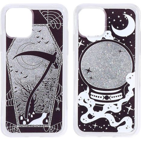 Lot de 2 coques de téléphone pour Halloween (1/3)