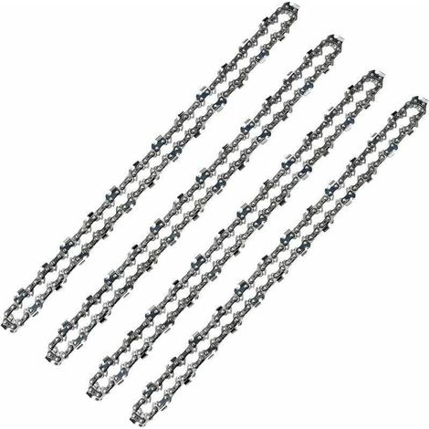 Est-ce vraiment si utile Chaîne de tronçonneuse 52 maillons, pas 3/8" LP, taille 050" (1,3 mm) faible rebond, lot de 4 chaînes de tronçonneuse 52 entraînements, convient pour guide-chaîne de 14" (35 (1/4)
