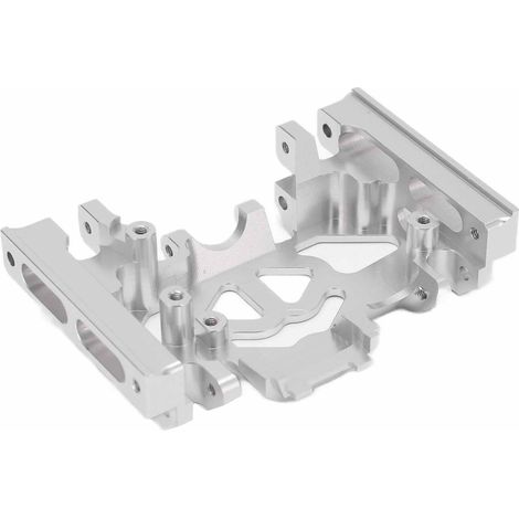 Boîte de transmission base support moyen châssis plaque de protection en alliage d'aluminium pour TRAXXAS TRX4 1/10 RC Crawler (1/5)