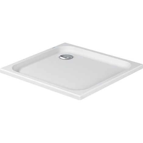 Receveur de douche rectangulaire D-CODE blanc 900x800x85mm