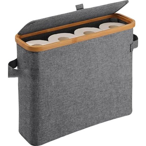 Poubelle de toilette étanche à l'humidité avec poignée et (1/5)