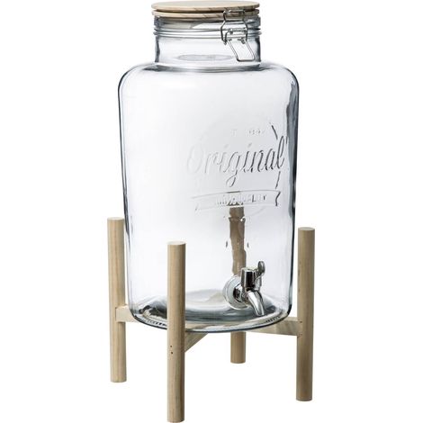 Getränkespender mit Ständer, 8 L, Glas (1/4)