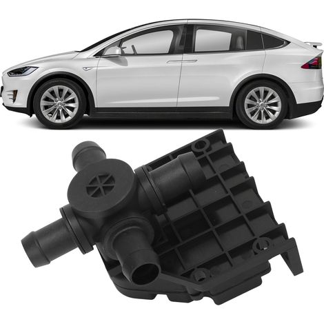(T04) Tesla-Teil: 6007370-00-B Vierwege-Wasserpumpen-Kühlmittelventil, kompatibel mit Tesla Model SX von 2012 bis 2017. (1/5)