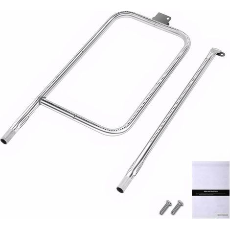61.6 x 26.4CM Tube Brûleur 65032 pour Weber Q300 Series Q320, Q3000, Q3200, Acier Inoxydable Rampe Gazgrill Accessoire (1/5)