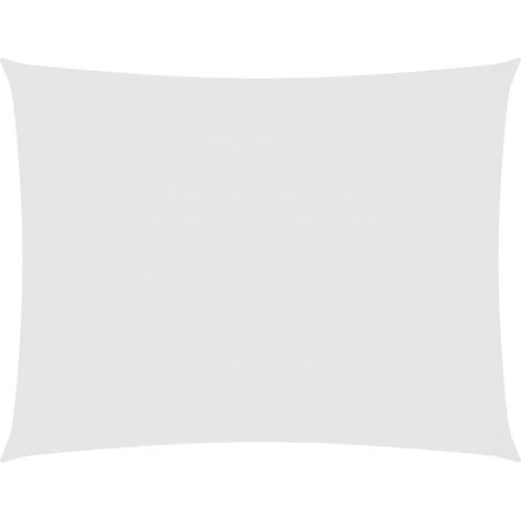 Maison Exclusive - Sonnensegel Oxford-Gewebe Rechteckig 5x6 m Wei
