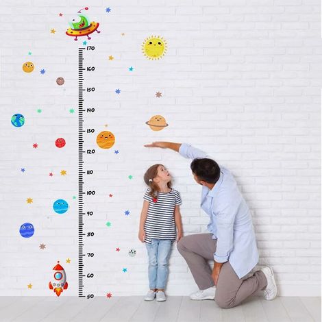 Tableau Croissance Autocollant Mural RèGle De Hauteur Wall Sticker Hauteur Croissance De Mesure Tableau Stickers Hauteur DIY Enfants Muraux sée Hauteur Mesure (1/5)