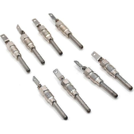 Bougies de préchauffage métalliques (8 pièces) pour moteurs 6,5 l et 6,2 l à démarrage rapide - Pièces détachées automobiles (1/5)